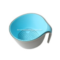 Double Layer vegetable Fruit washing draining basket